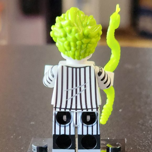 Beetlejuice Custom Mini Block Figure, Lego Style - Picture 6 of 7
